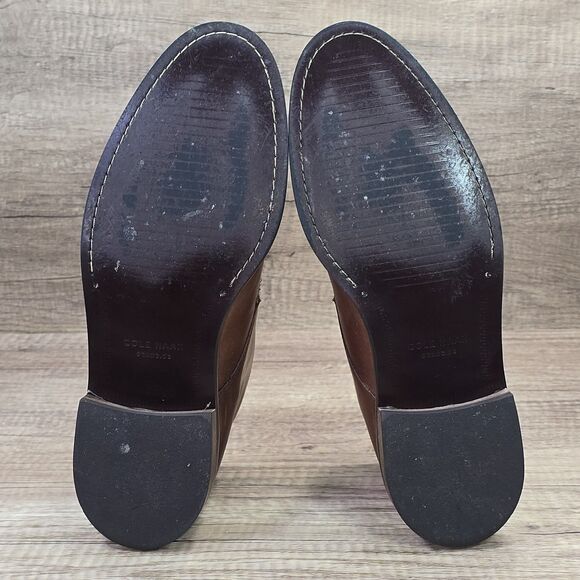 Cole Haan Graydon Men's Size 9M Brown Leather Chukka Boots (C24141) - Picture 7 of 9